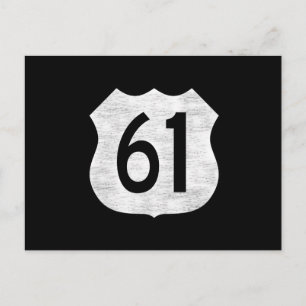 U.S. Highway 61 Route Sign Vykort