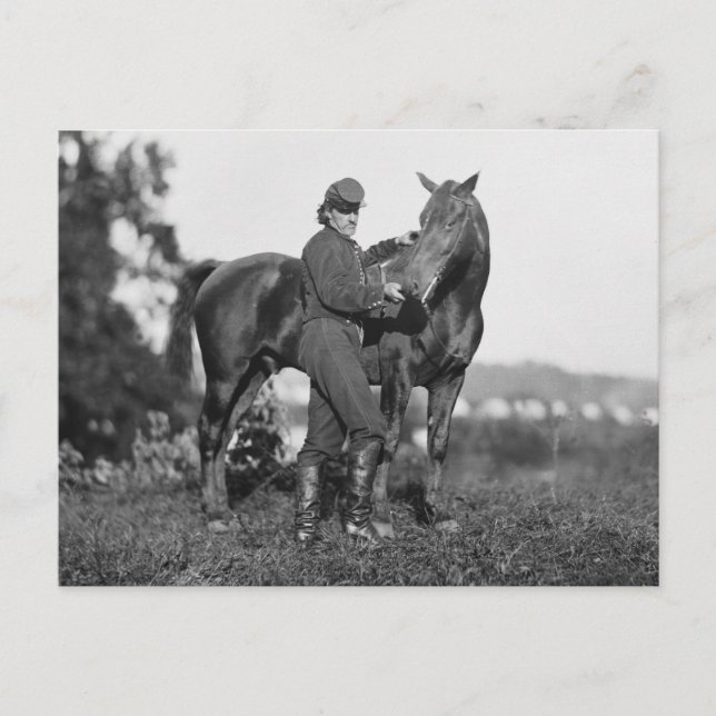 U.S. Horse Artillery, 1863 Vykort (Framsida)