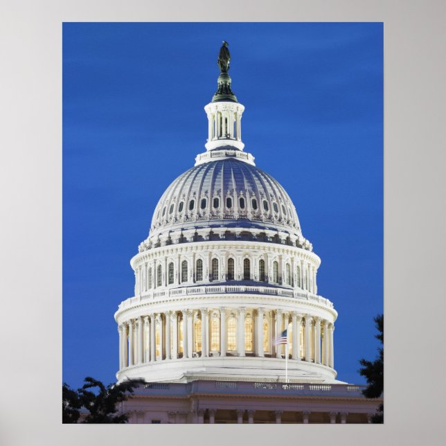 U.S. Huvudstad dome Poster (Framsidan)