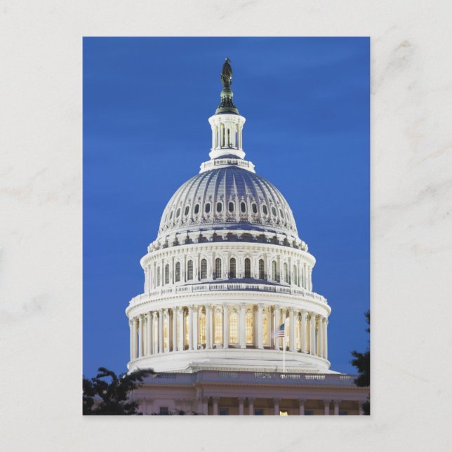 U.S. Huvudstad dome Vykort (Framsida)