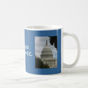 U.S. Huvudstad, Washington D.C. Kaffemugg