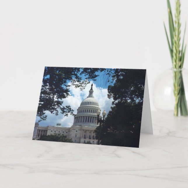 U.S.-huvudstaden Kort (Framsida)