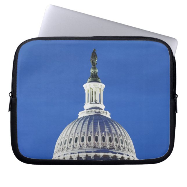 U.S. Huvudstadkupol Laptop Sleeve (Framsidan)