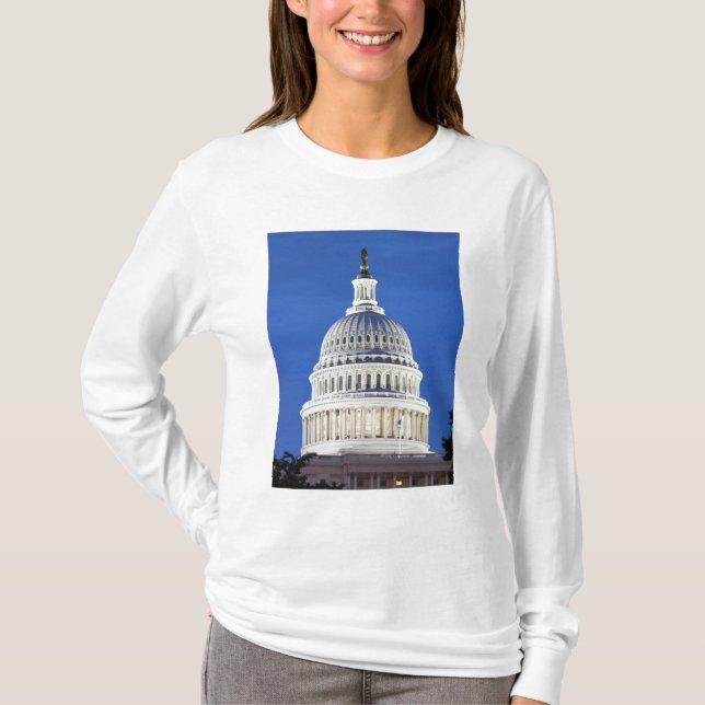 U.S. Huvudstadkupol Tee Shirt (Framsida)