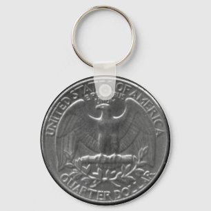 U.S. Inkvartera Nyckelring