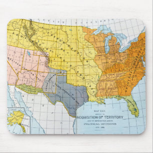 U.S. KARTA 1776-1884 MUSMATTA