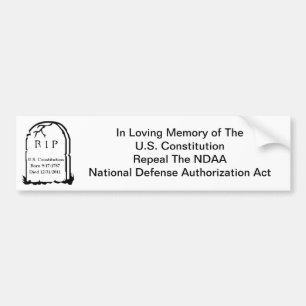 U.S. Konstitution Bildekal