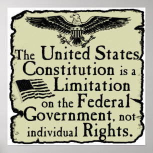 U.S.-konstitutionen Poster