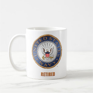 U.S. Marin avgådd mugg