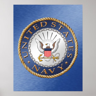 U.S. Marinaffisch Poster