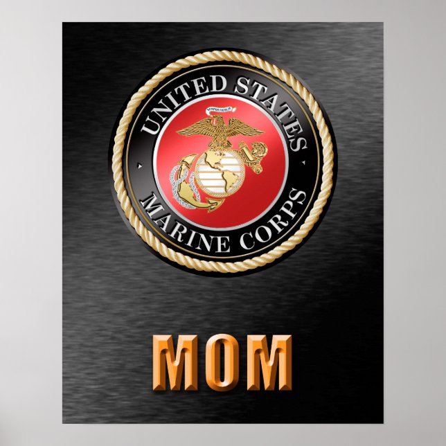 U.S. Marine Corps Mamma Poster (Framsidan)