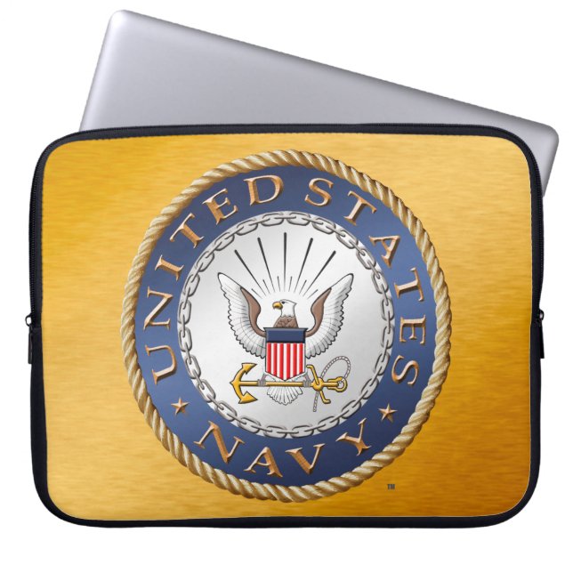 U.S. Marinelektronik hänger lös Laptop Sleeve (Framsidan)