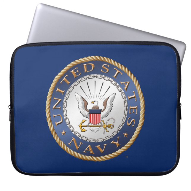 U.S. Marinelektronik hänger lös Laptop Sleeve (Framsidan)