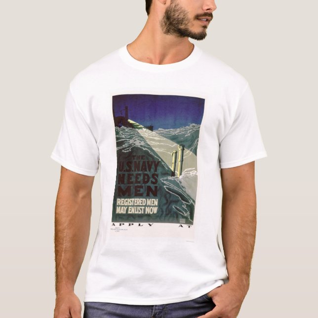U.S.-marinen behöver manar (US02300) T Shirt (Framsida)