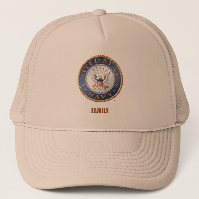 U.S. Marinfamiljhatt Keps (Framsida)