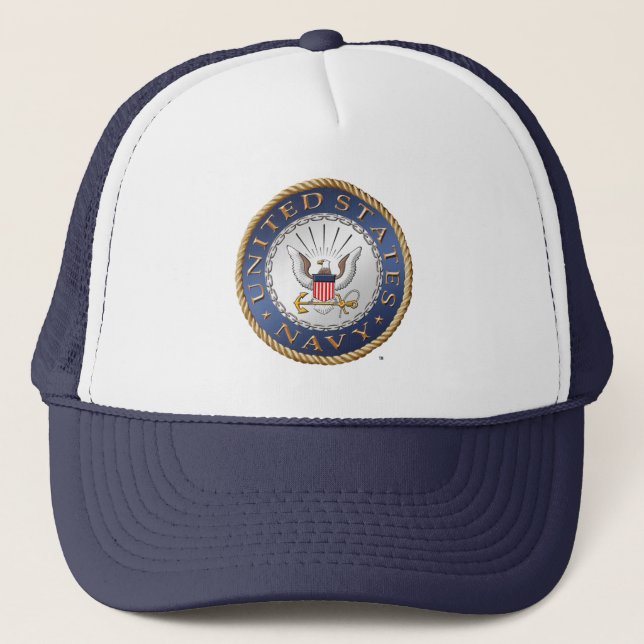 U.S. Marinhatt Truckerkeps (Framsida)