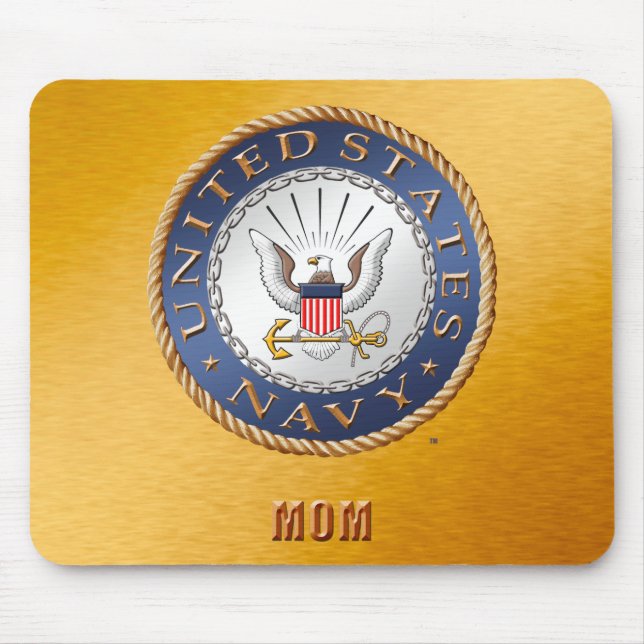 U.S. Marinmamma Mousepad Musmatta (Framsidan)