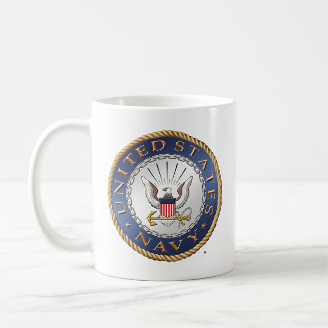 U.S. Marinmugg Kaffemugg (Vänster)
