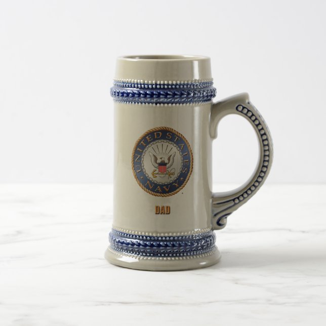 U.S. Marinpappa Stein Sejdel (Höger)
