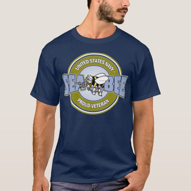 U.S. MarinSeabee Tee (Framsida)