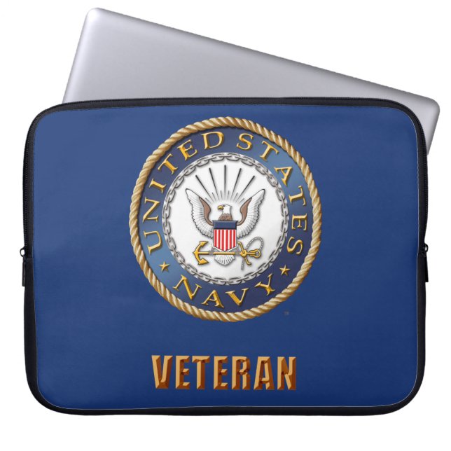 U.S. Marinveteranelektronik hänger lös Laptop Sleeve (Framsidan)