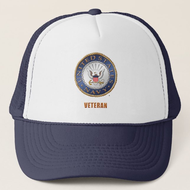 U.S. Marinveteranhatt Truckerkeps (Framsida)