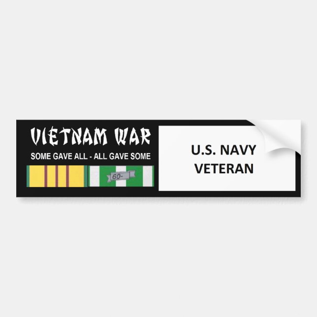 U.S. MARINVIETNAMKRIGETVETERAN BILDEKAL (Framsidan)