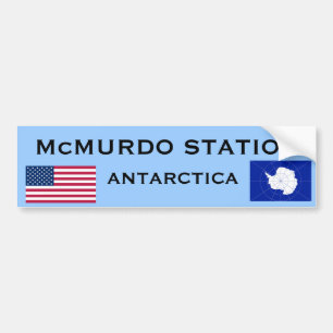 U.S. - McMurdo Antarktis bildekal