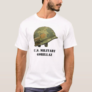 U.S. Militär Gorillaz skjorta T-shirt