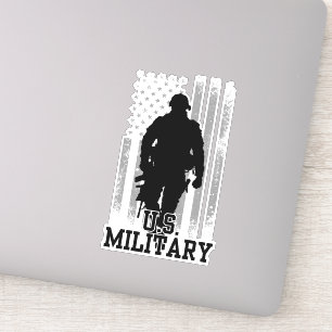 U.S. Militär Klistermärken