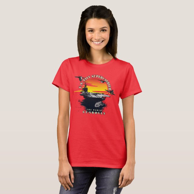 U.S. Militär | Kvinnor T Shirt (Hel framsida)