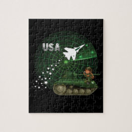 U.S. Militärt pussel