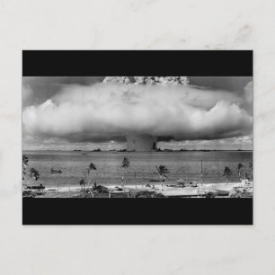 U.S. Operation Crossroad the Baker Explosion Vykort