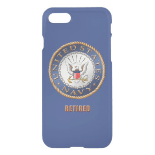 U.S. Pensionerad iphone case för marin iPhone 7 Skal