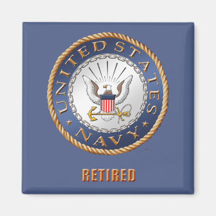 U.S. Pensionerad magnet för marin