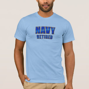 U.S. Pensionerad T-tröja för marin T Shirt
