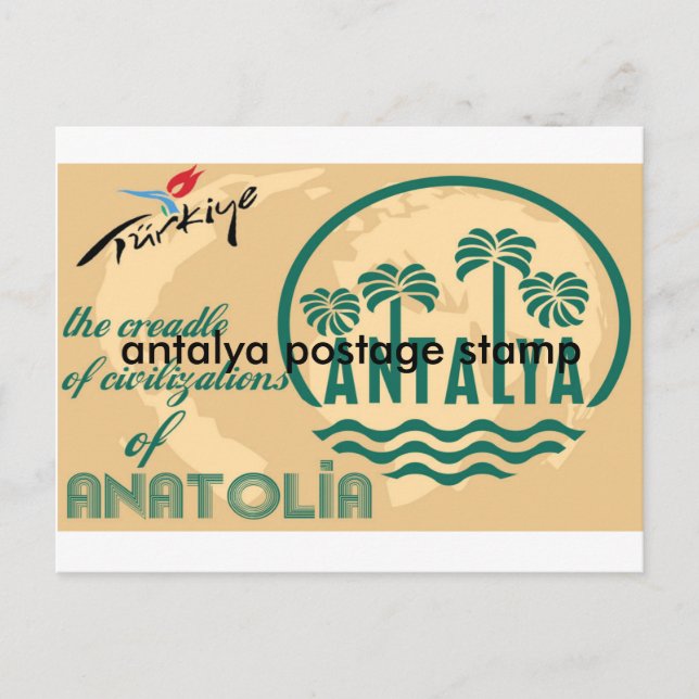 U.S Postage Frimärke Vykort (Framsida)