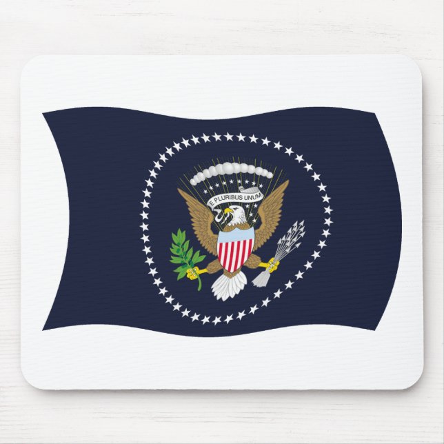 U.S. President Seal Flagga Mousepad Musmatta (Framsidan)