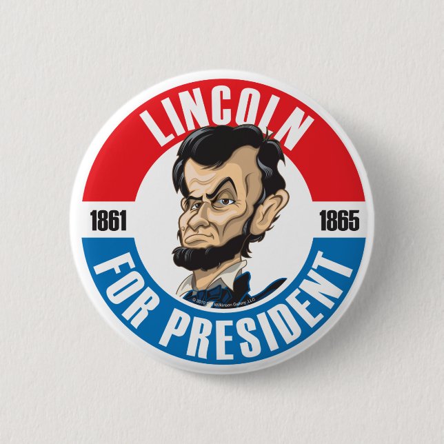 U.S. Presidentkampanjen knäppas: #16 Lincoln Knapp (Framsida)