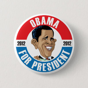 U.S. Presidentkampanjen knäppas: #44 Obama Knapp