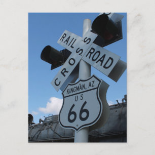 U.S. ROUTE 66 Kingman Arizona Vykort