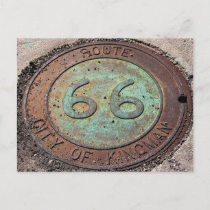 U.S. Route 66 Kingman Arizona Vykort