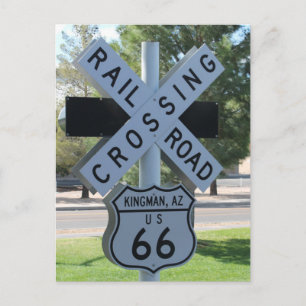 U.S. ROUTE 66 Kingman Arizona Vykort