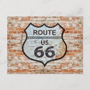 U.S. Route 66 Travel Vykort