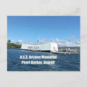 U.S.S. Arizona-minnesmärket Vykort