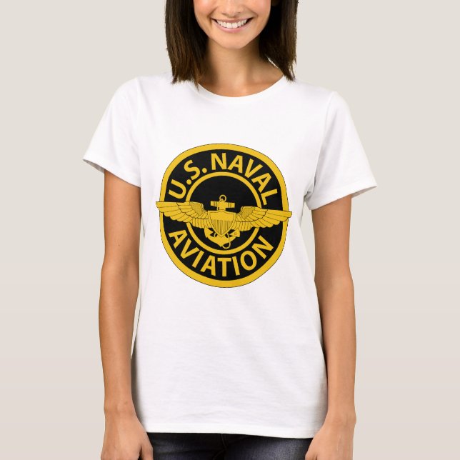 U.S. Sjö- flyg - 2 Tee Shirt (Framsida)
