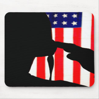 U.S. SoldatSilhouette Mousepad Musmatta