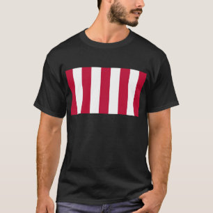 U.S. Sons av den vertikala remsaflagga för frihet T-shirt