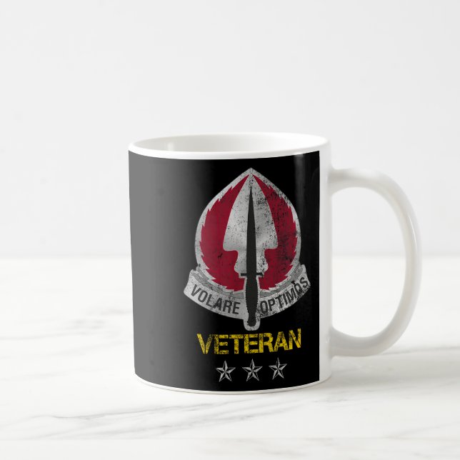 U.s Special Operations Aviation Command Veteran Ve Kaffemugg (Höger)