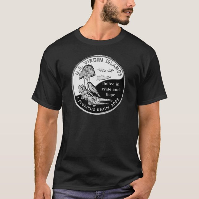U.S. Statliga Virgin Islands inkvarterar Tröja (Framsida)